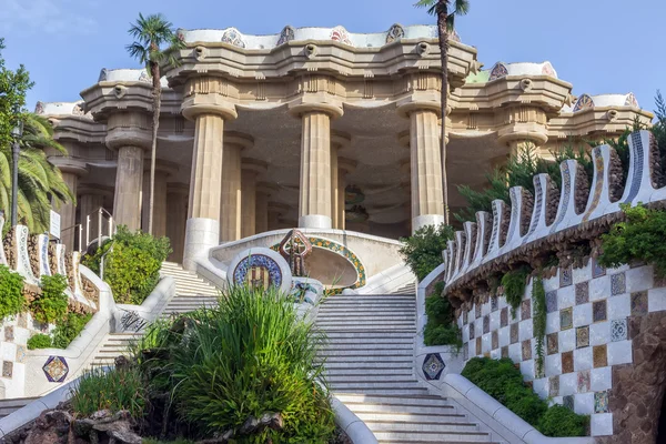 Entrance Parc, Barcelona — Stock Photo, Image