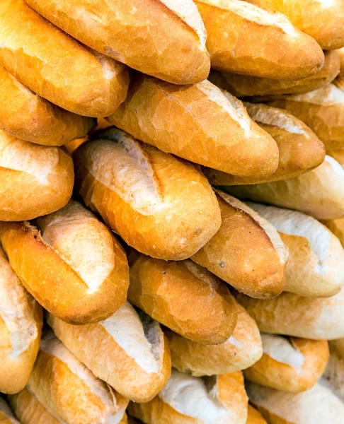 Pão francês fresco — Fotografia de Stock