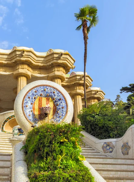 Park Guell Barcelona Gaudi — Stock Photo, Image