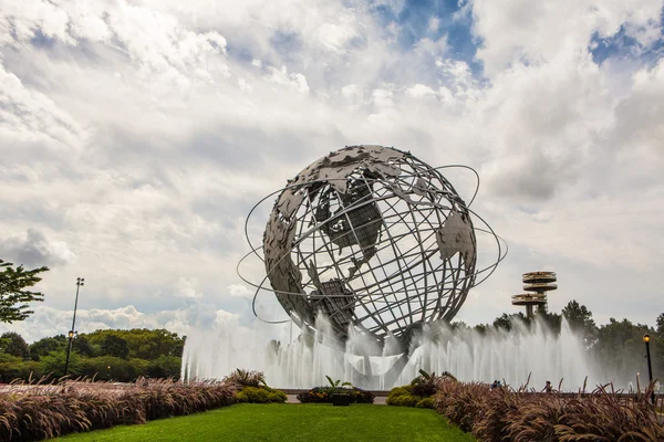 New york - 8 september: weergave van flushing meadows-corona park uni — Stockfoto