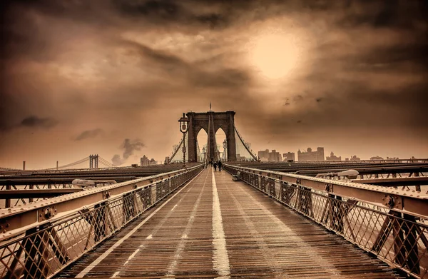 Ponte de Brooklyn — Fotografia de Stock