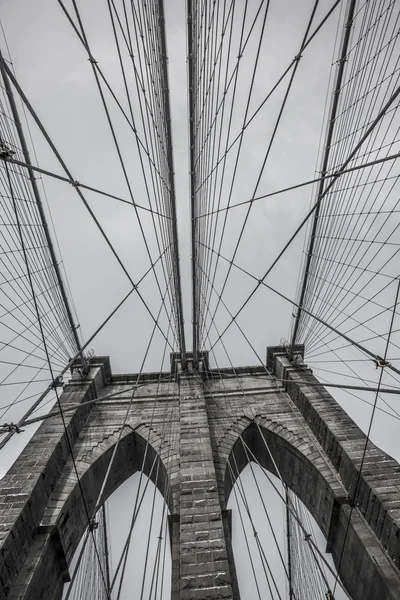 Puente de Brooklyn en Nueva York — Foto de Stock