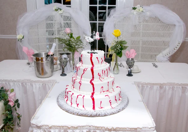 Bolo de casamento — Fotografia de Stock