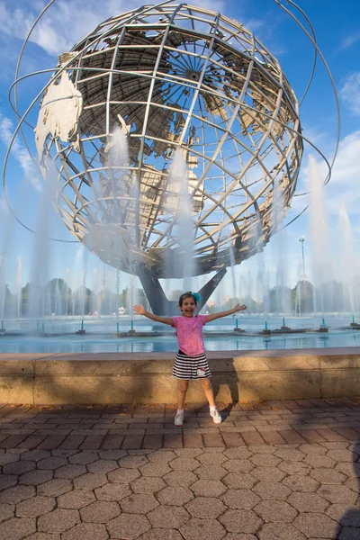 NOVA IORQUE - 7 de setembro: Vista do Flushing Meadows-Corona Park Uni — Fotografia de Stock