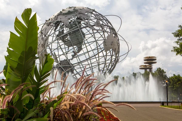 New york - 8 september: weergave van flushing meadows-corona park uni — Stockfoto