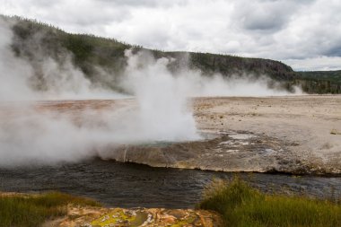Bisküvi havzasında yellowstone Milli Parkı
