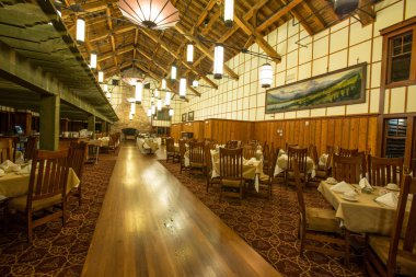 Ulusal tarihi dönüm noktası - birçok buzul otel iç