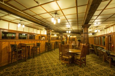 Ulusal tarihi dönüm noktası - birçok buzul otel iç