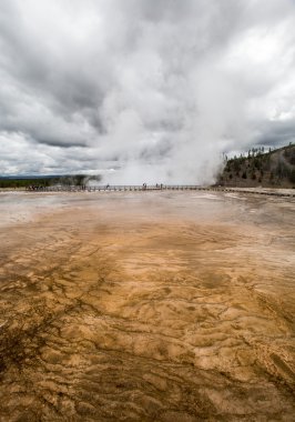 Batı başparmak Şofben havzasında yellowstone Milli Parkı