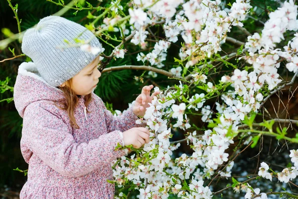 Niña en primavera —  Fotos de Stock