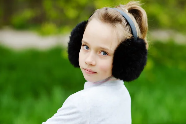 Portrait of blonde girl — Stock Photo, Image