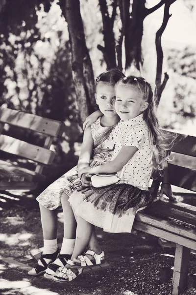 Twee kleine vrienden — Stockfoto