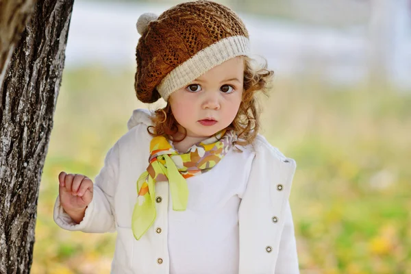 Lovely toddler girl — Stock Photo, Image