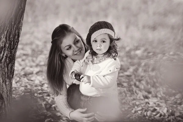 Frau und Tochter — Stockfoto