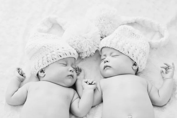 Sleeping twins — Stock Photo, Image