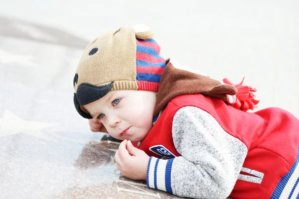 Peuter jongen — Stockfoto