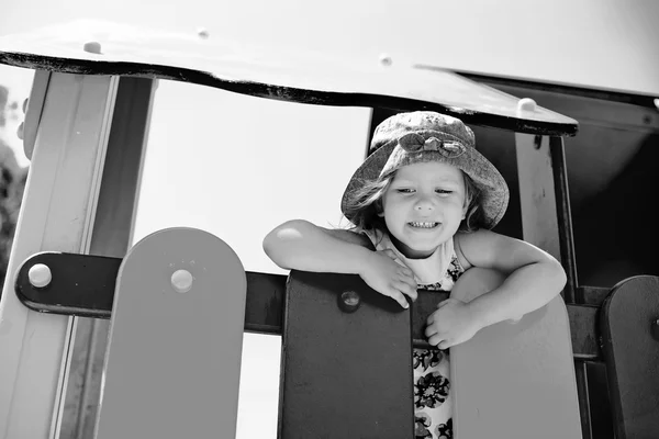 Child on the playground — Stock Photo, Image