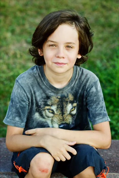 Preteen boy — Stock Photo, Image