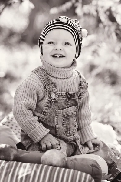 Happy baby boy — Stock Photo, Image