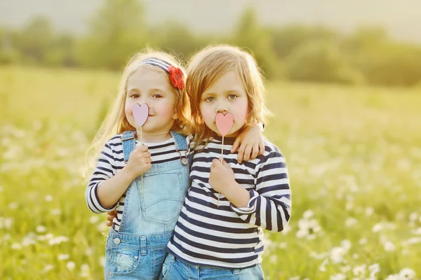 Two little friends — Stock Photo, Image