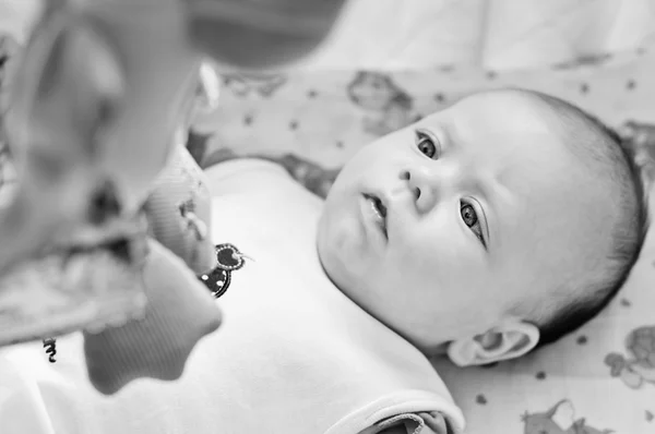 Un bambino piccolo. — Foto Stock