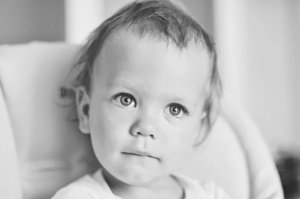 Um retrato de bebê — Fotografia de Stock