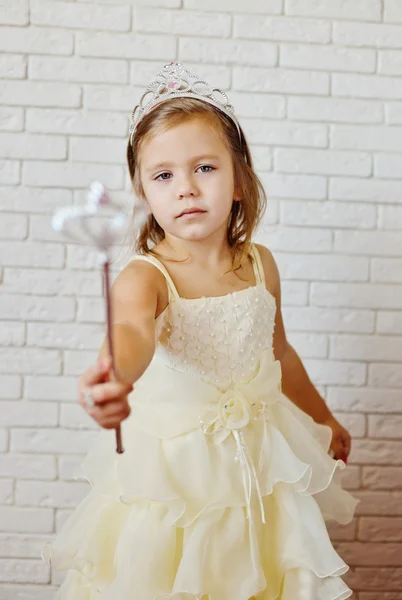 Kleine süße Prinzessin — Stockfoto