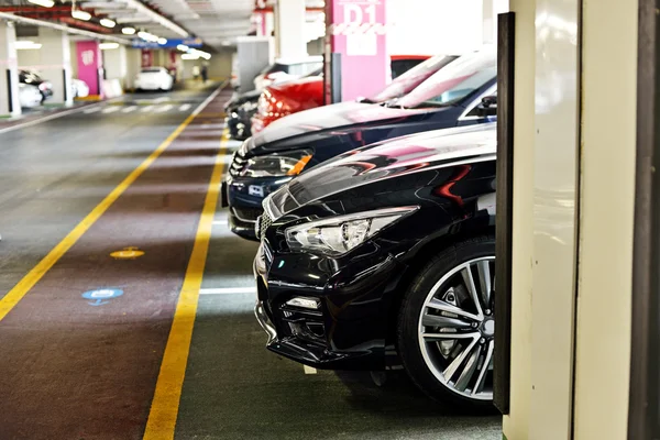 An Underground parking Royalty Free Stock Images