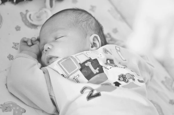 Sweet newborn girl — Stock Photo, Image