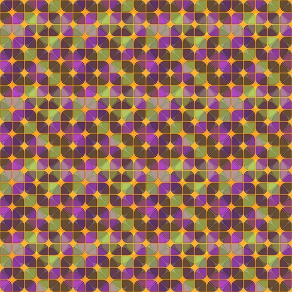 Patrón Colorido Geométrico Sin Costuras Retro Vector Eps — Archivo Imágenes Vectoriales