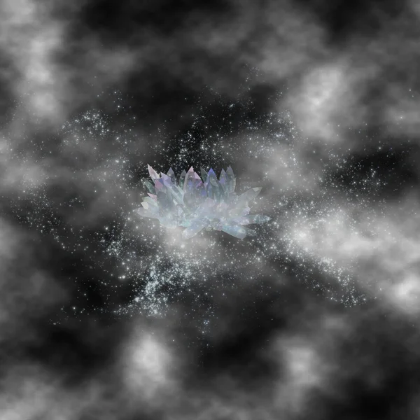 Misteriosi cristalli di nuvole — Foto Stock