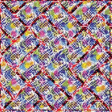 Yaratıcı desenli doku