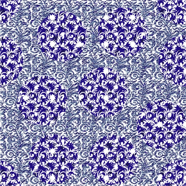 Texture à motifs des boucles — Image vectorielle