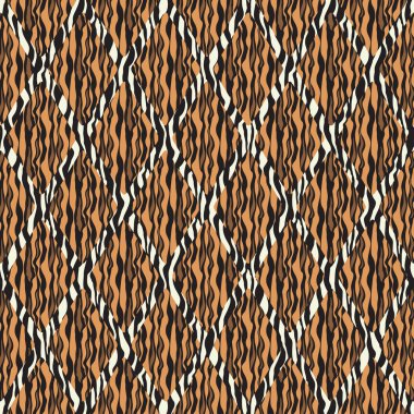 Desenli şeritler dokusuna