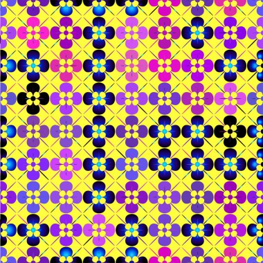 süslü sorunsuz doku 