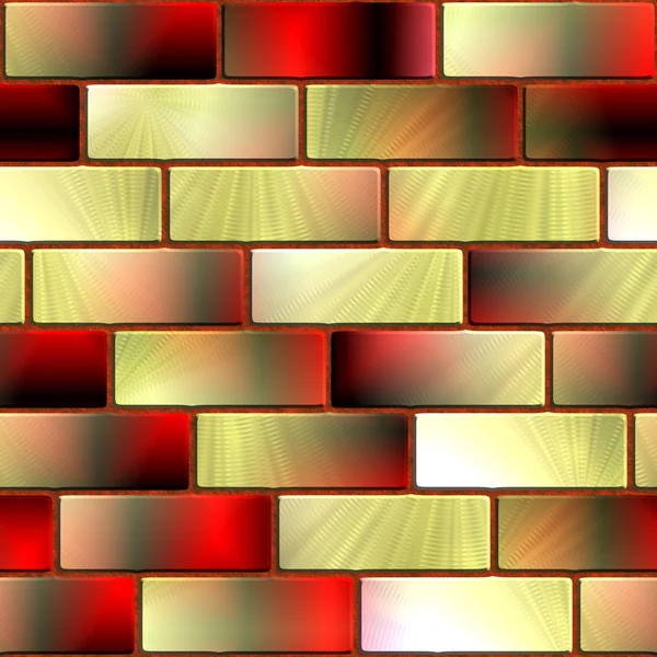 Decorative brick wall — Stock Photo, Image