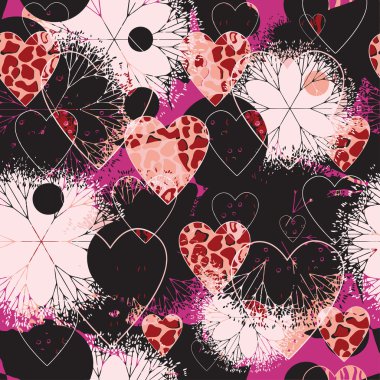 Dikişsiz desenli doku