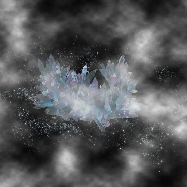 神秘的な結晶 — ストック写真