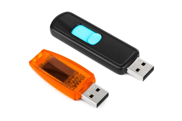 Флэш-накопитель памяти USB — стоковое фото