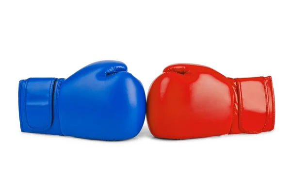 Boxing gloves isolated on white background — Stock Photo, Image