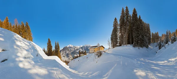 高山滑雪度假村坏 hofgastein-奥地利 — 图库照片