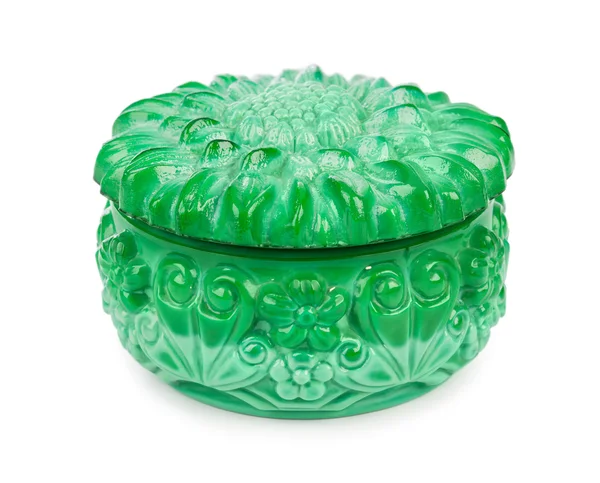 Scatola di smeraldo vintage — Foto Stock