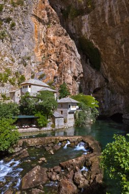 Blagaj Derviş evi - Bosna-Hersek