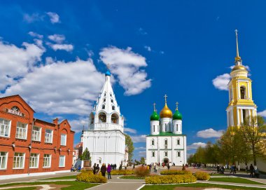 Kolomna Kremlin - Moscow region - Rusya katedral Meydanı