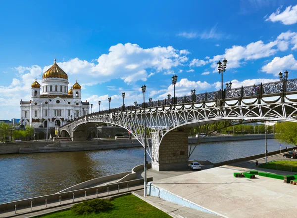Katedralen Kristus Frälsaren - Moskva Ryssland — Stockfoto