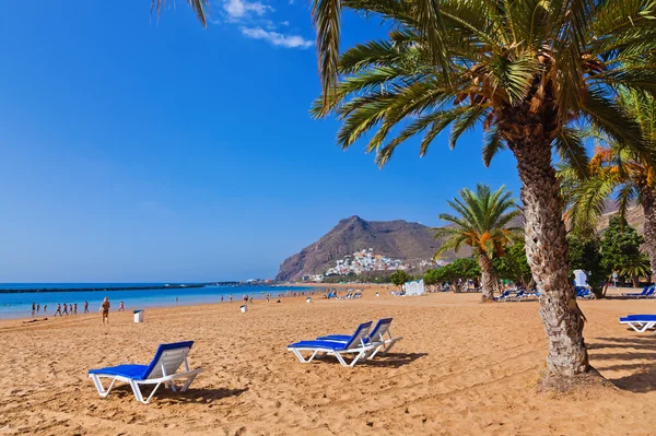 Praia Teresitas em Tenerife - Ilhas Canárias — Fotografia de Stock