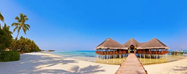 Isla de las Maldivas tropicales — Foto de Stock