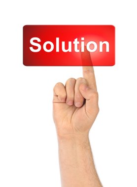 çözüm elle ve düğme