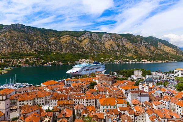 Kotor Bay and Old Town - Montenegro — Stock Photo, Image