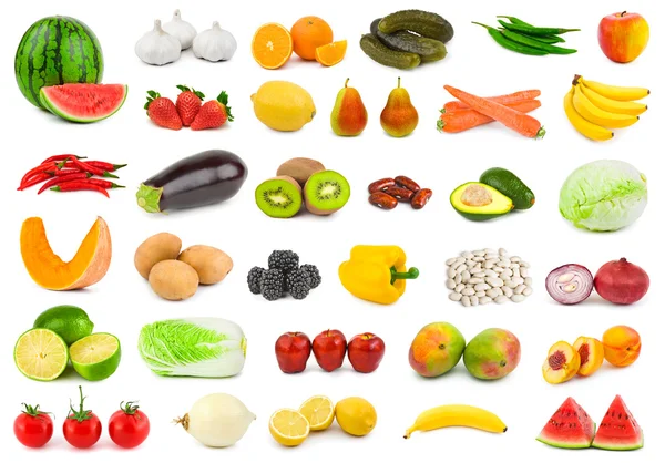 Fruits and vegetables Royalty Free Stock Images